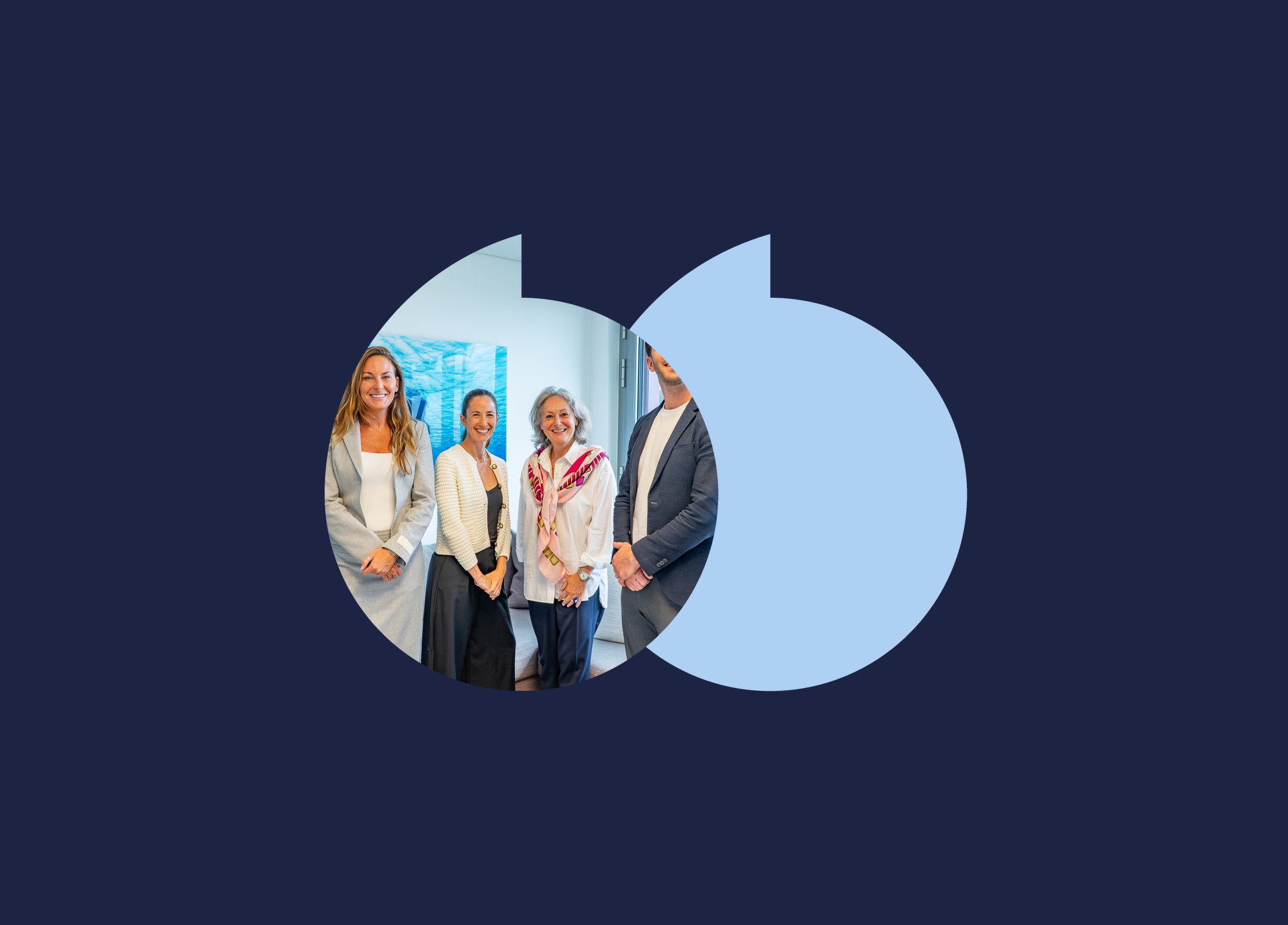 HE4G and Dona Bertarelli Philanthropy teams