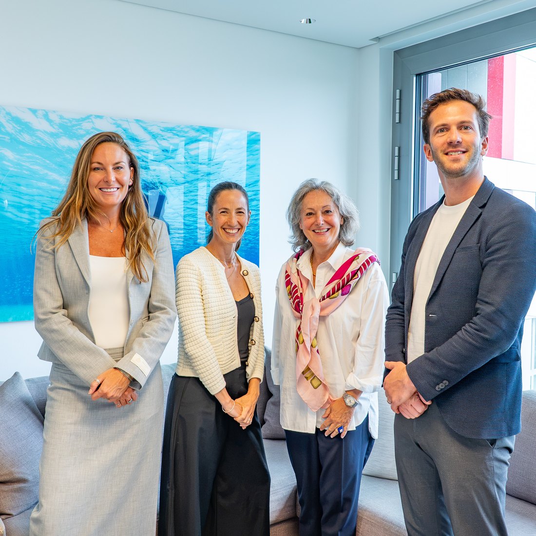 HE4G and Dona Bertarelli Philanthropy teams